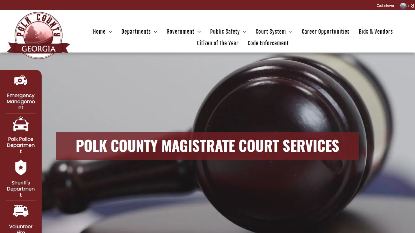 Polk County Georgia - Official website of Polk County, GA